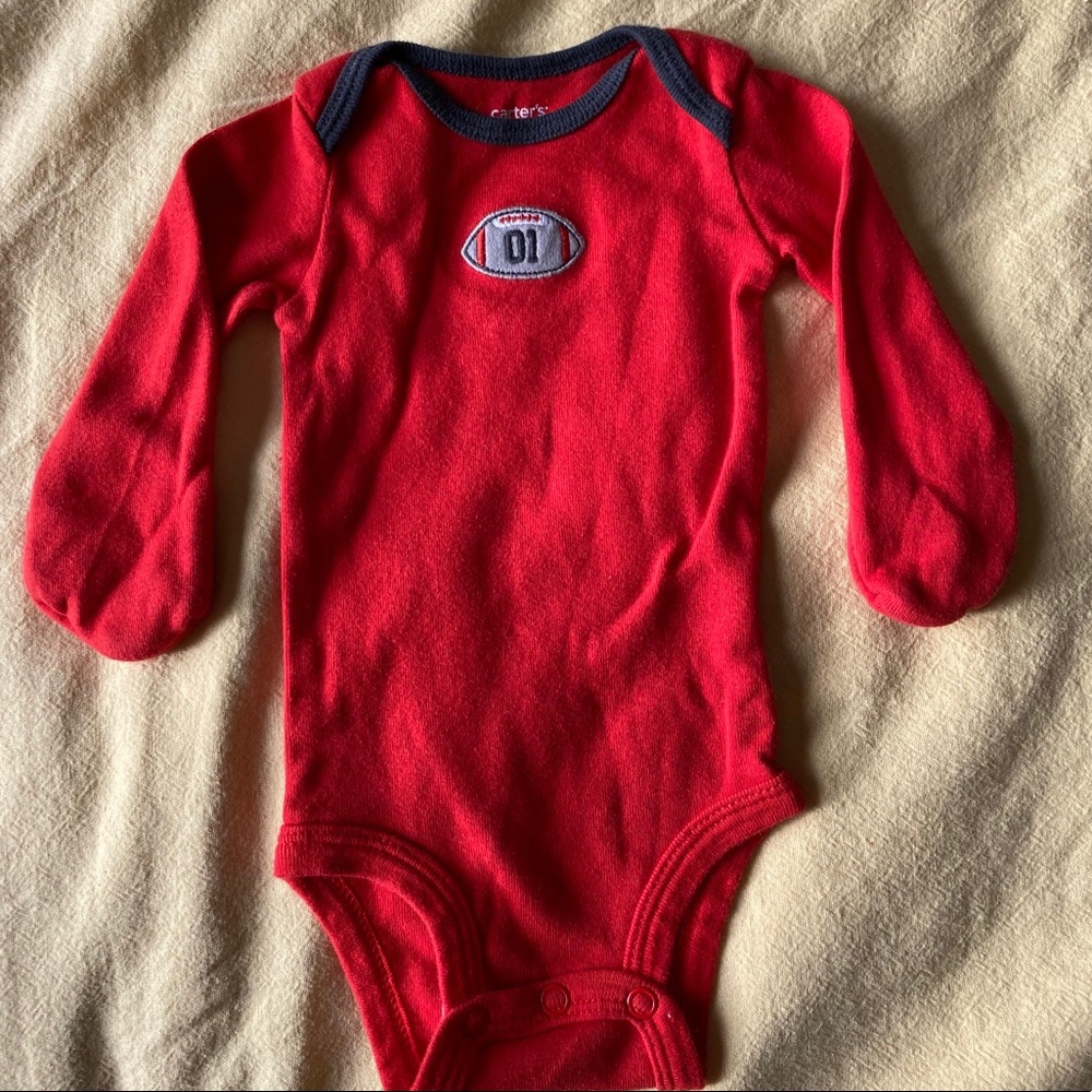 Red nb bodysuit